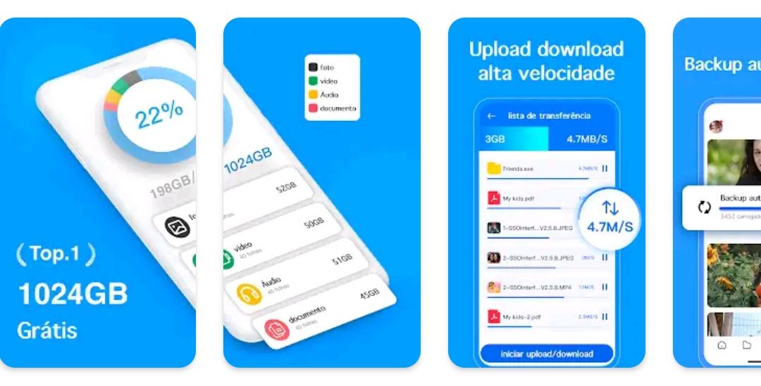 TeraBox: Guia para usar o serviço de 1TB na nuvem - School Android Br Captura de tela do app Terabox na Google play