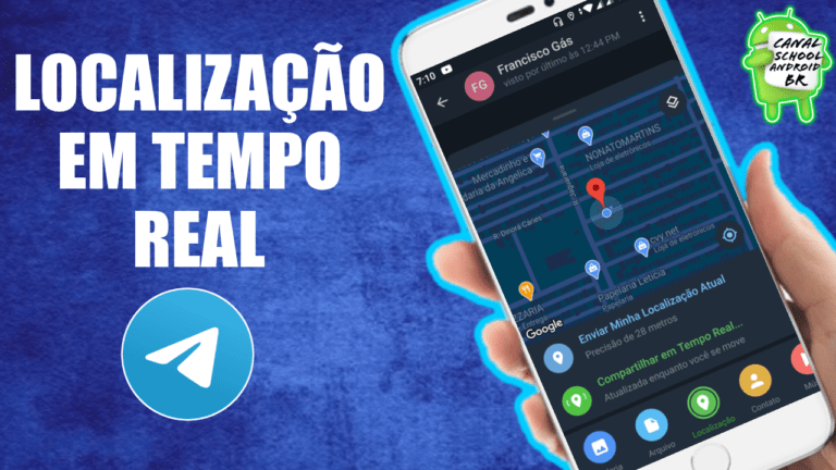 Telegram como compartilhar localização