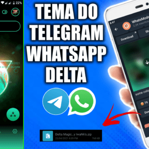 Delta YOWhatsApp como aplicar temas do Telegram