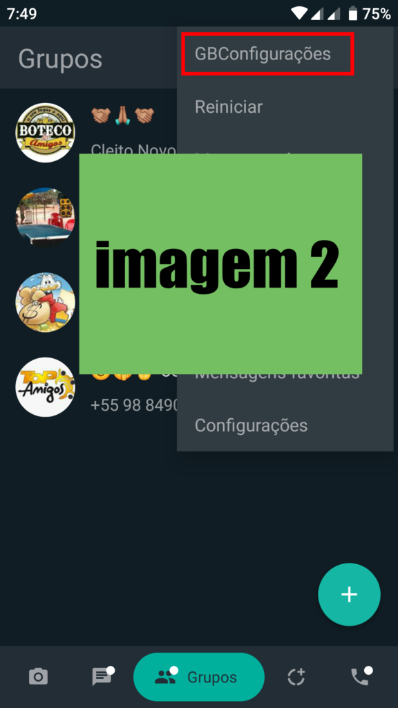 GBWhatsApp nova atualização temas funcionando!