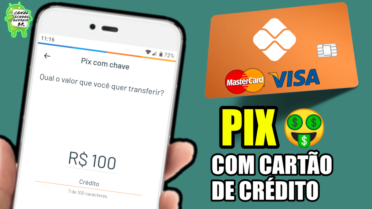 Pix com cartão de crédito