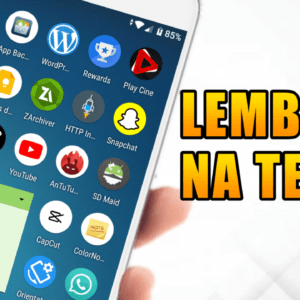 Lembrete na tela do celular como adicionar