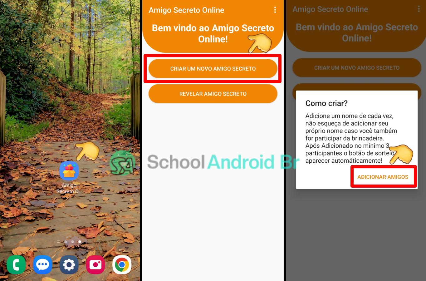 Como organizar um amigo secreto pelo WhatsApp: Passo a passo - School Android Br Criar lista de amigos secreto pelo aplicativo no celular