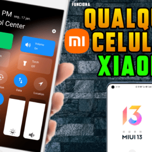 central de controle da MIUI 13 em celulares da Xiaomi