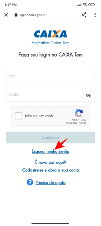 Caixa Tem: como mudar senha ou recuperar do App