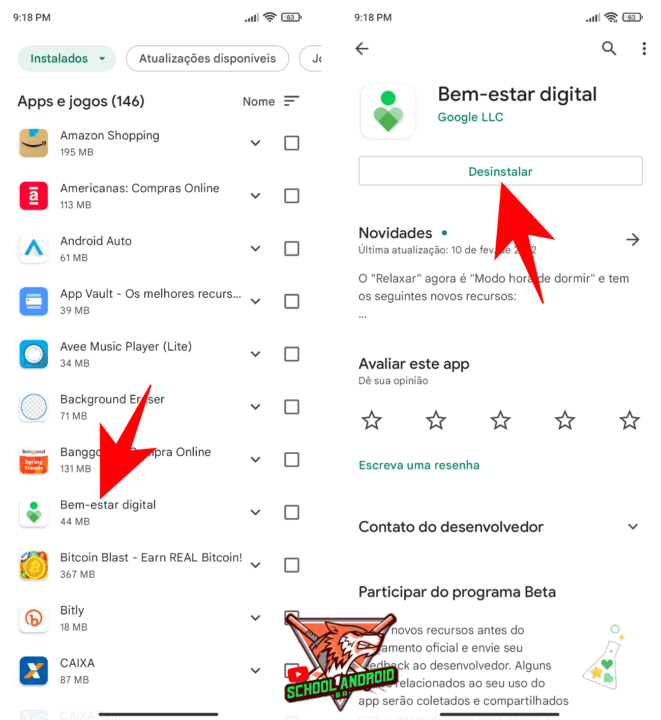 Android: configurações apresenta falhas continuamente_resolvido!