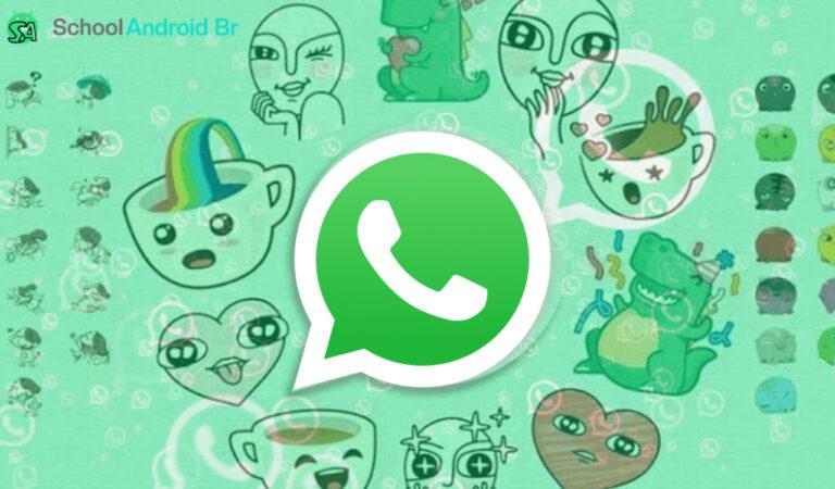 Como gerenciar figurinhas no WhatsApp: Remover favoritas e pacotes - School Android Br WhatsApp figurinha