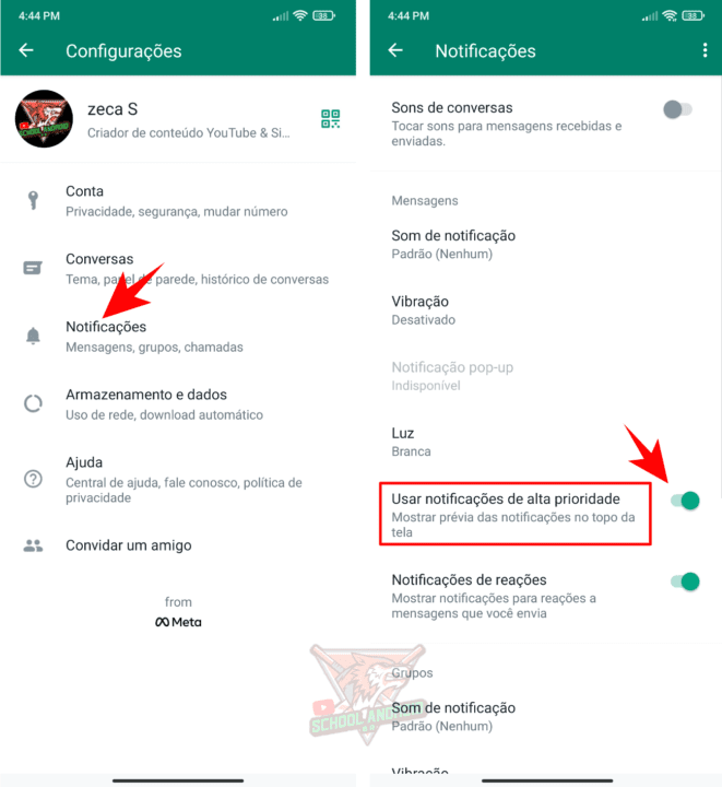 WhatsApp como tirar o online e ficar invisível para os contatos