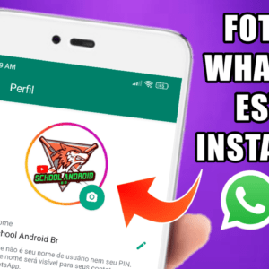 Como deixar a foto do WhatsApp estilo Instagram