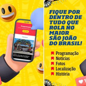 Baixe o App do são joão do maranhão, acompanhe em tempo real