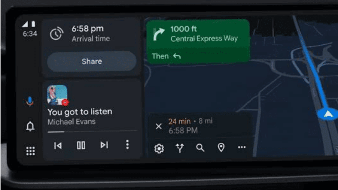 Nova atualização do Android Auto está aqui sem sinal de redesenho antecipado