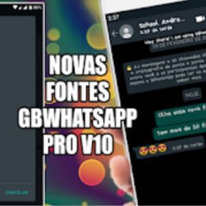 GBWhatsApp como mudar a fonte das letras