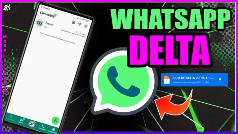 WhatsApp Delta atualizado 2022 novas funções