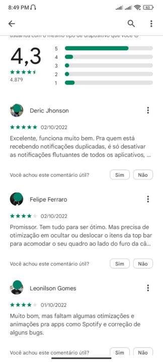 Dynamic Island do iPhone para Android, agora tá na Play Store