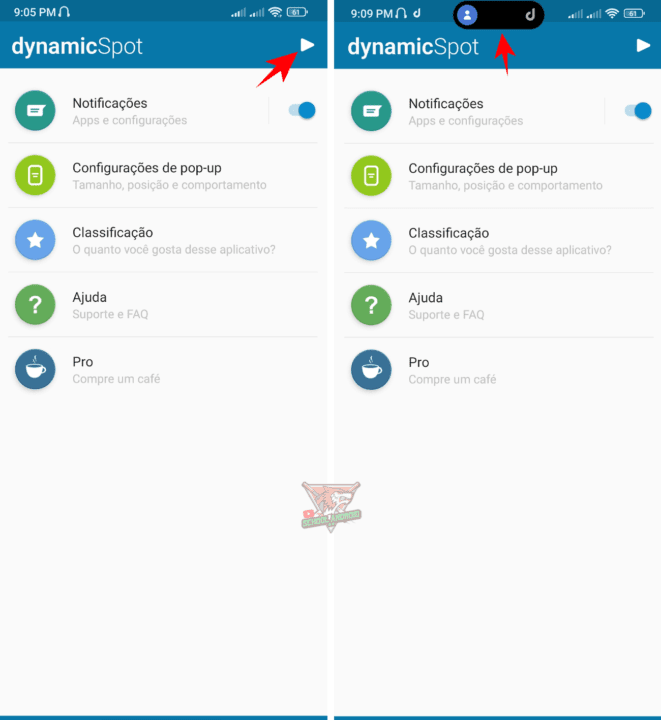 Dynamic Island do iPhone para Android, agora tá na Play Store