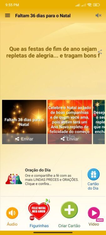 5 aplicativos de mensagem de Natal e Ano novo, com lindas frases