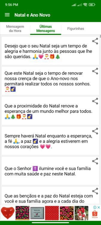 Mensagem de natal e ano novo, 5 aplicativos incríveis com lindas frases