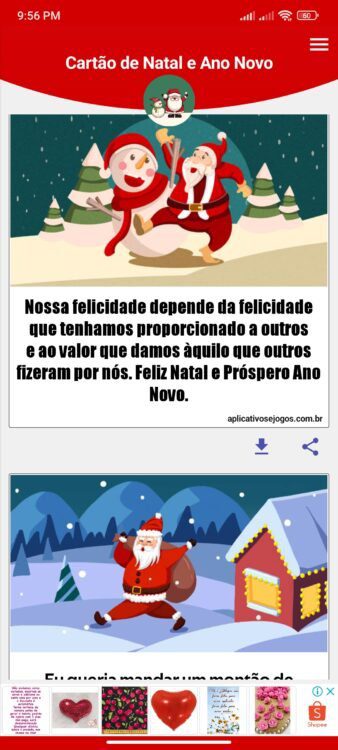 Mensagem de natal e ano novo, 5 aplicativos incríveis com lindas frases