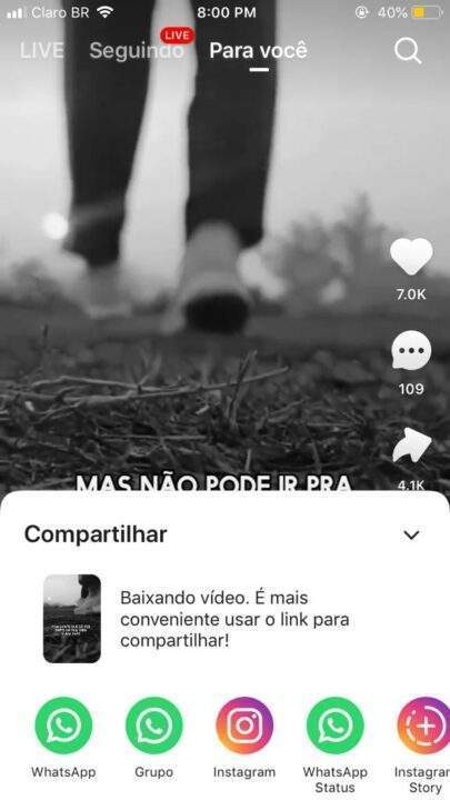 iPhone não baixa vídeos do TikTok e Kwai, resolvido!