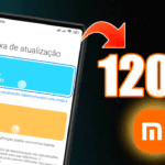 Como ativar taxa de atualização de 120Hz celulares Xiaomi