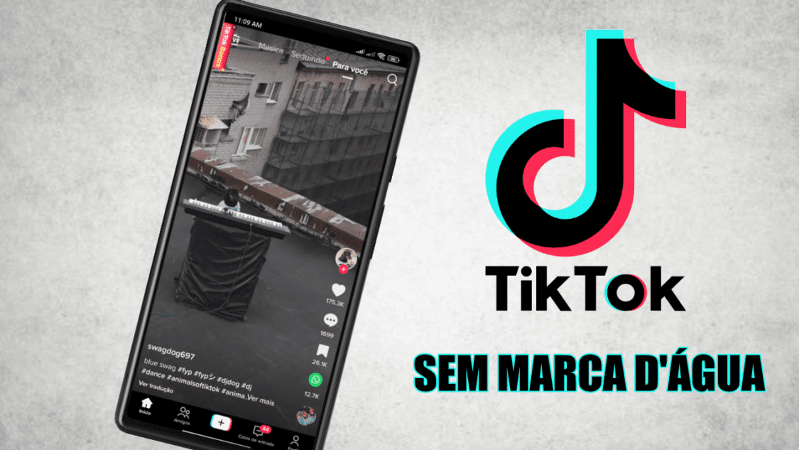 Como baixar vídeos do TikTok sem marca d'água