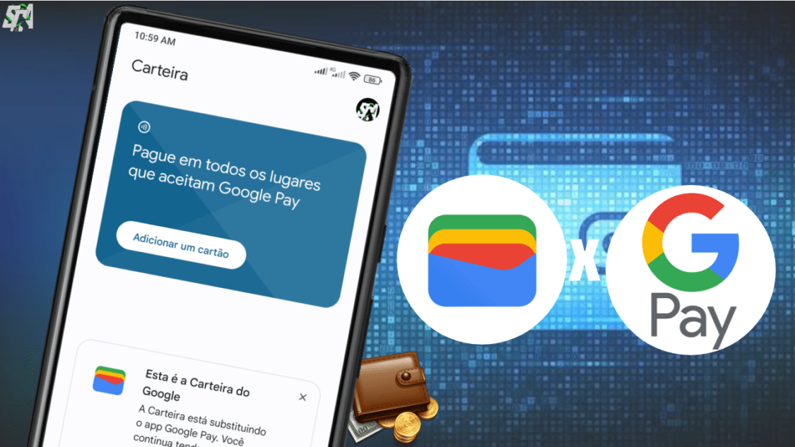 Carteira virtual do Google: como funciona em comparação com o Google Pay