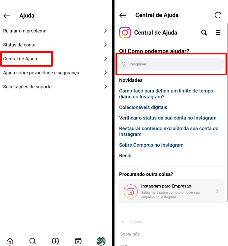 Como deletar conta do Instagram - no celular