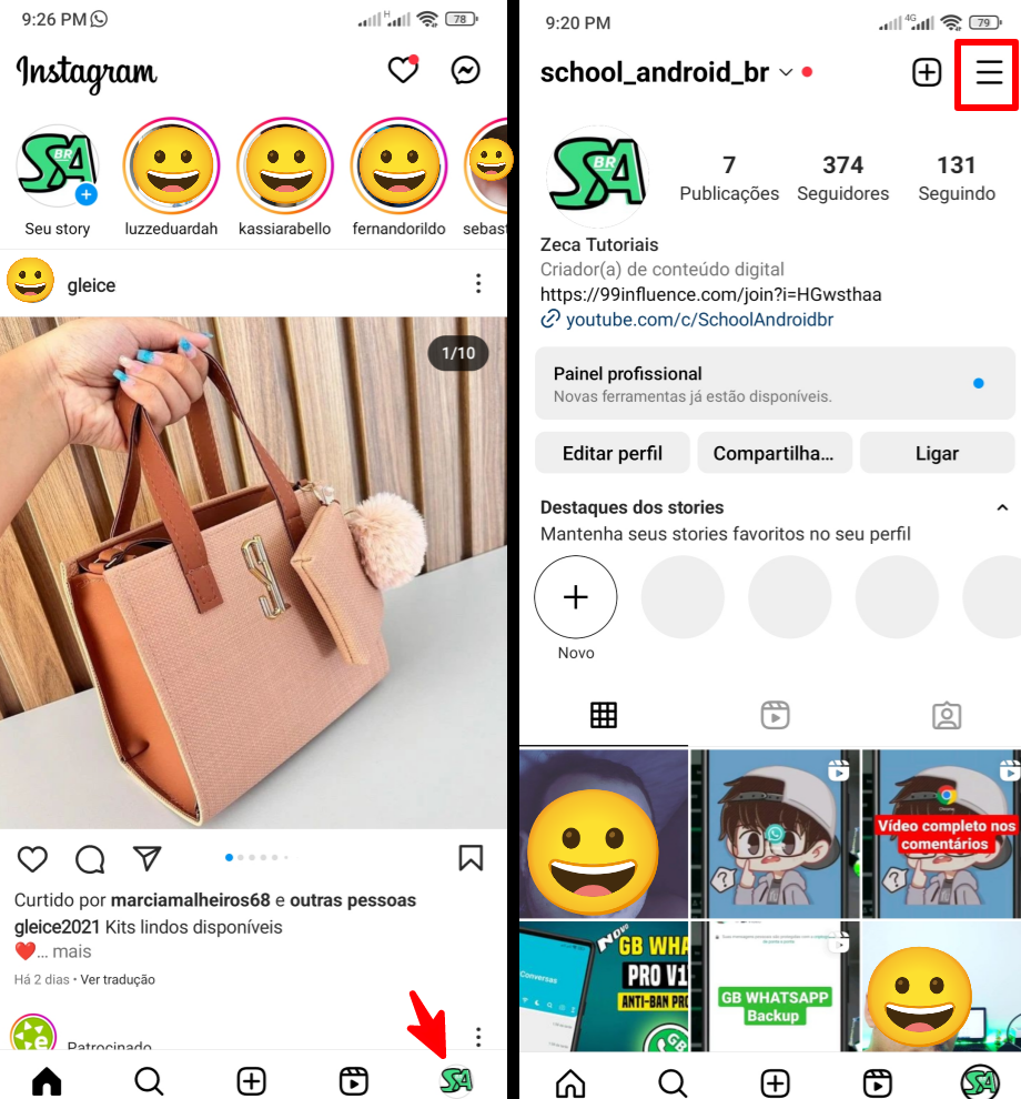 Como deletar conta do Instagram - no celular