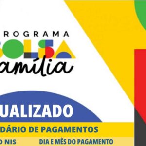 bolsa família calendário atualizado