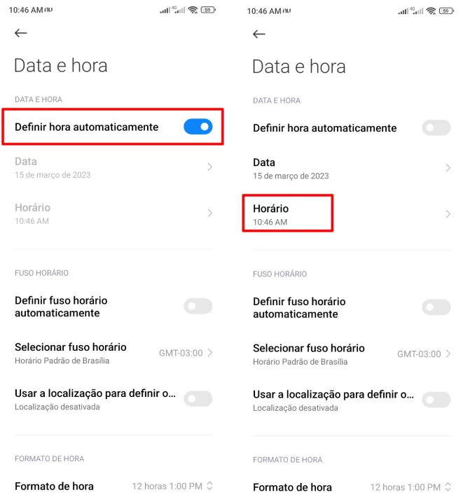 Como corrigir a hora incorreta no seu telefone Android