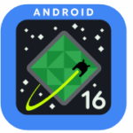 Android: nomes e versões do Cupcake até Android 16 - School Android Br Android 16 logo