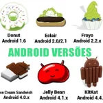 Nomes de todas as versões do Android até agora