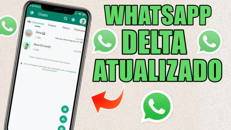 NOVO WHATSAPP DELTA ATUALIZADO COM TODAS AS FUNÇÕES