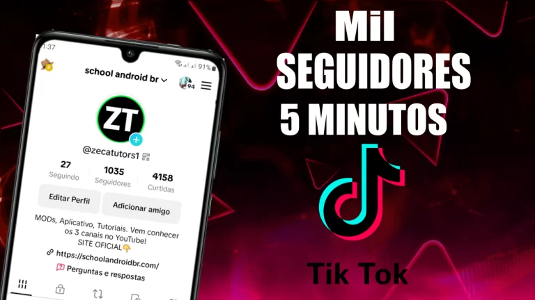 Como ganhar mais seguidores TikTok