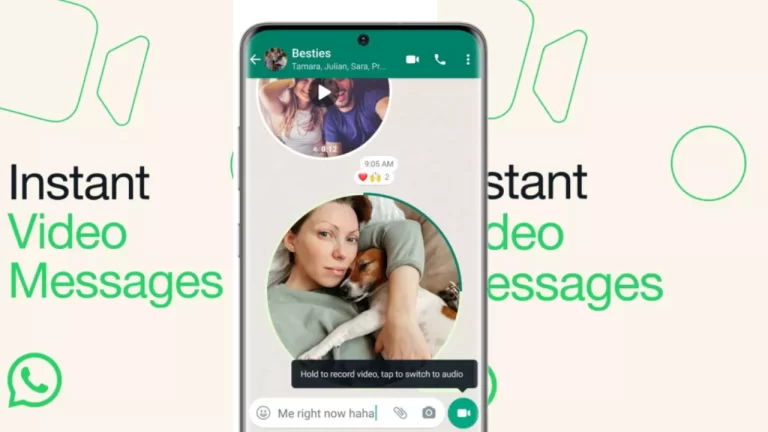 WhatsApp Mensagens de Vídeo: Novo recurso