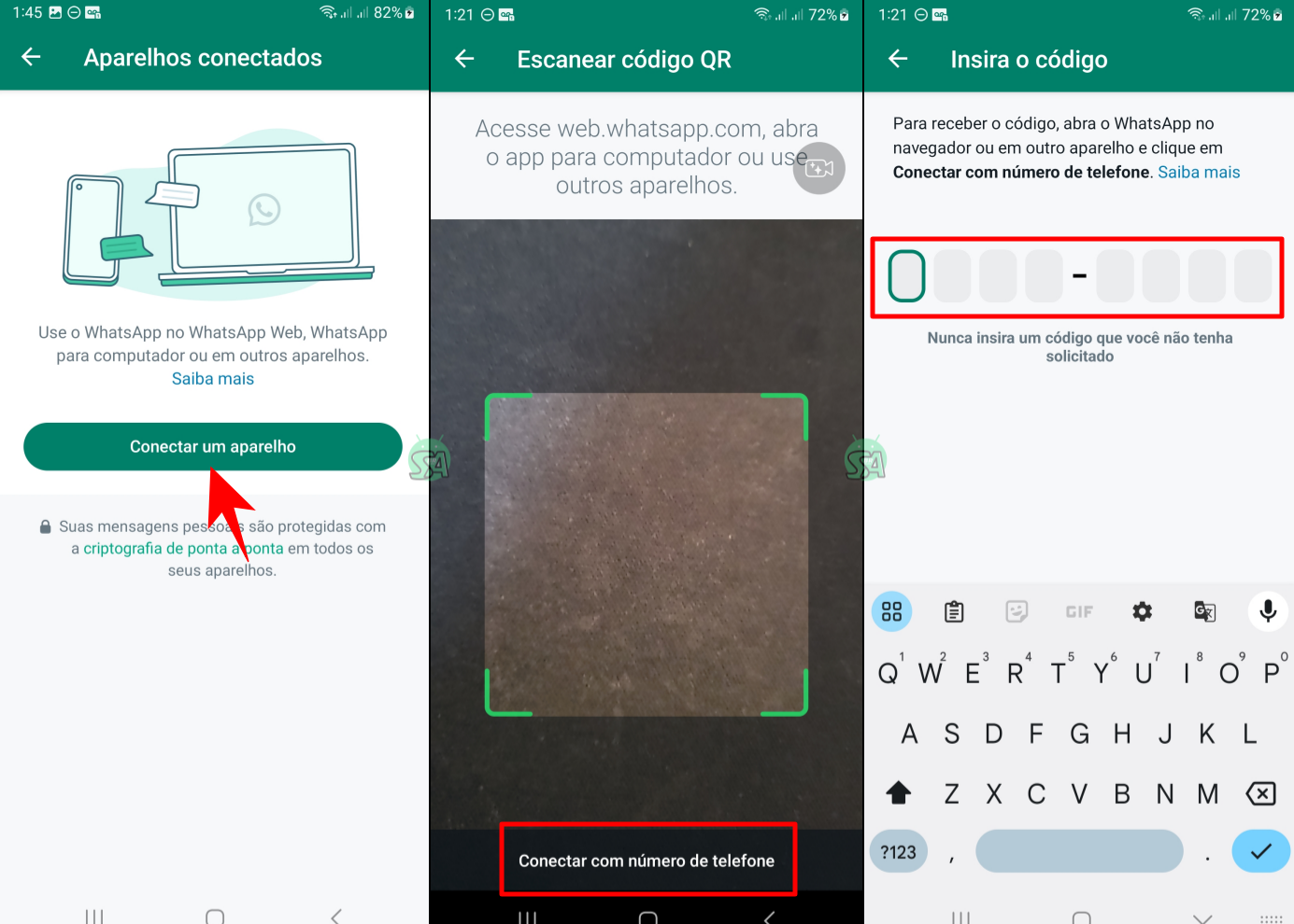 Como usar novo método de login WhatsApp Web.