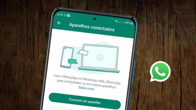 Novo método de login do WhatsApp na web usa código único