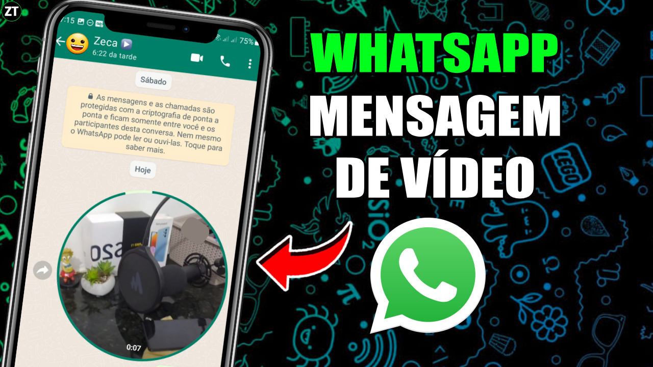 Como enviar mensagem de vídeo no WhatsApp