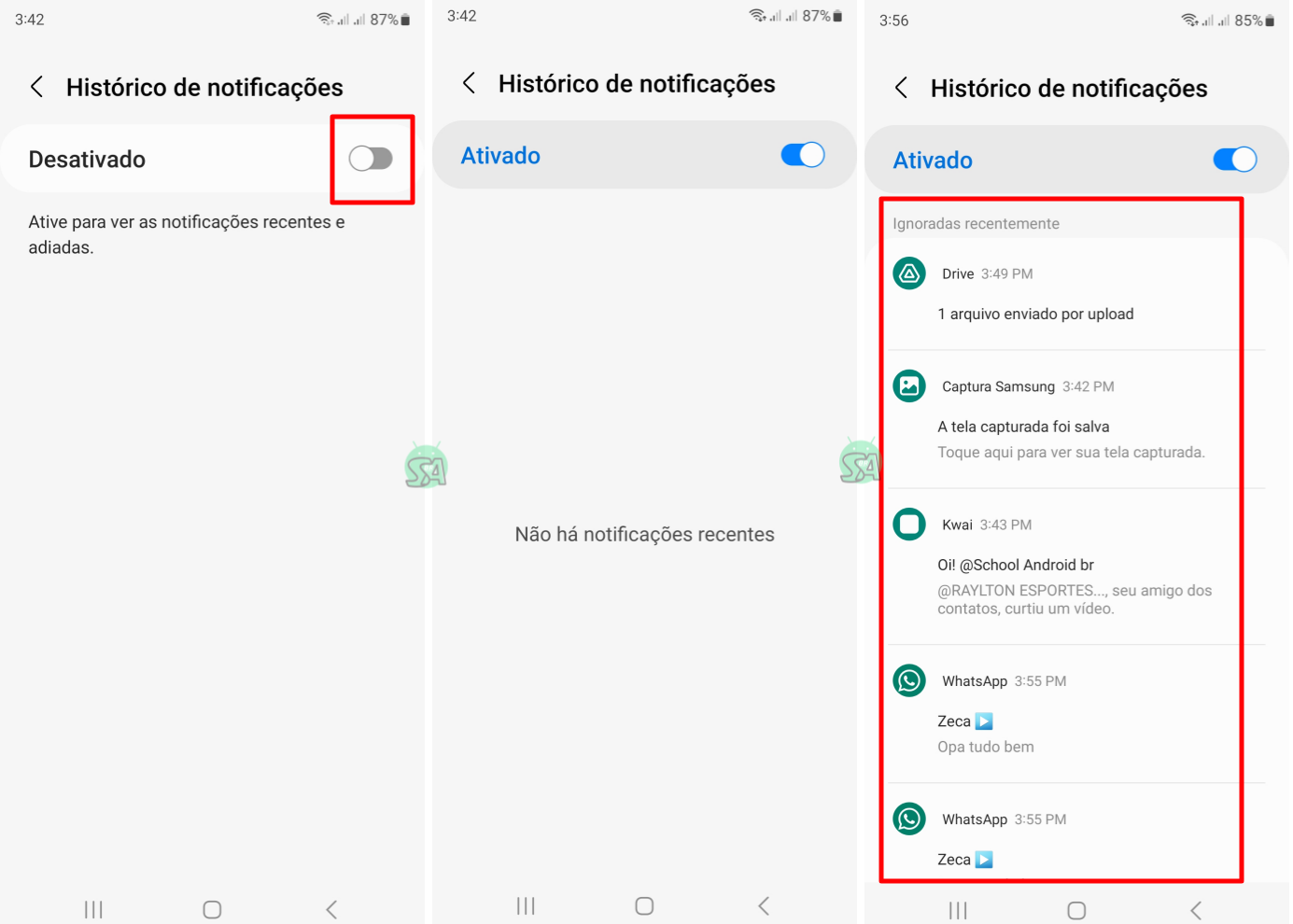 Como ler mensagens excluídas do WhatsApp no Android 11 ou superior