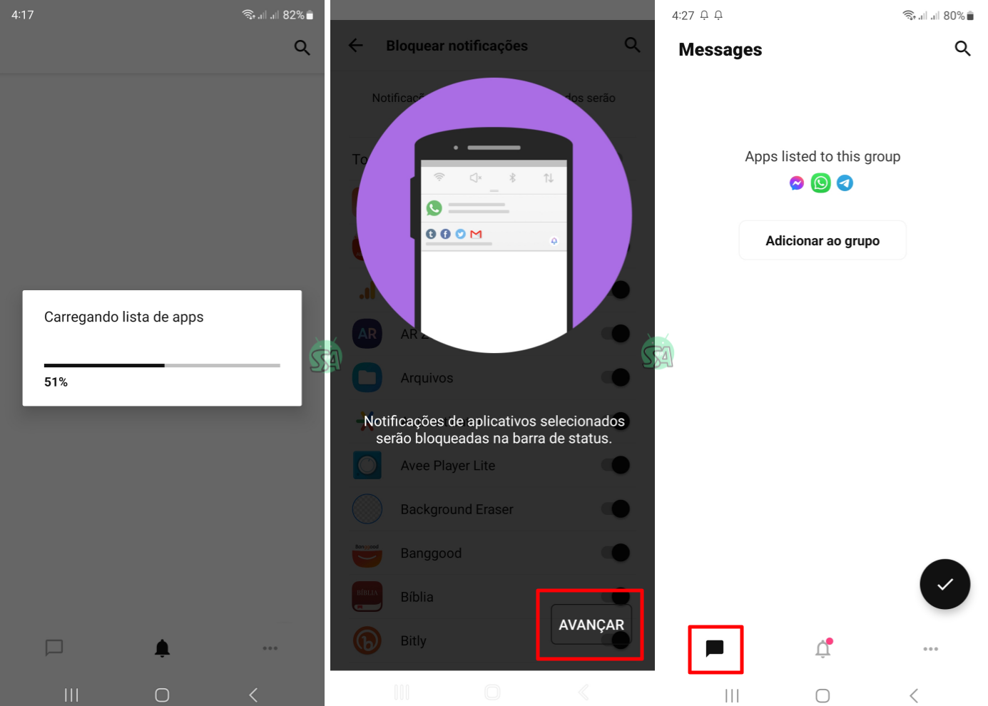 Como ler mensagens excluídas do WhatsApp no Android 10 ou inferior