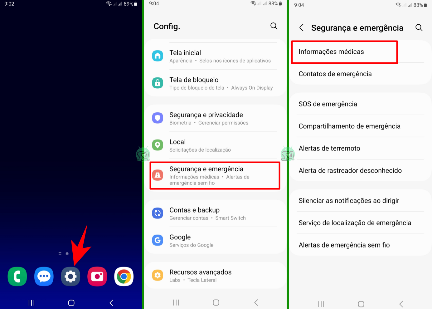 Como adicionar informações de emergência ao seu telefone Android