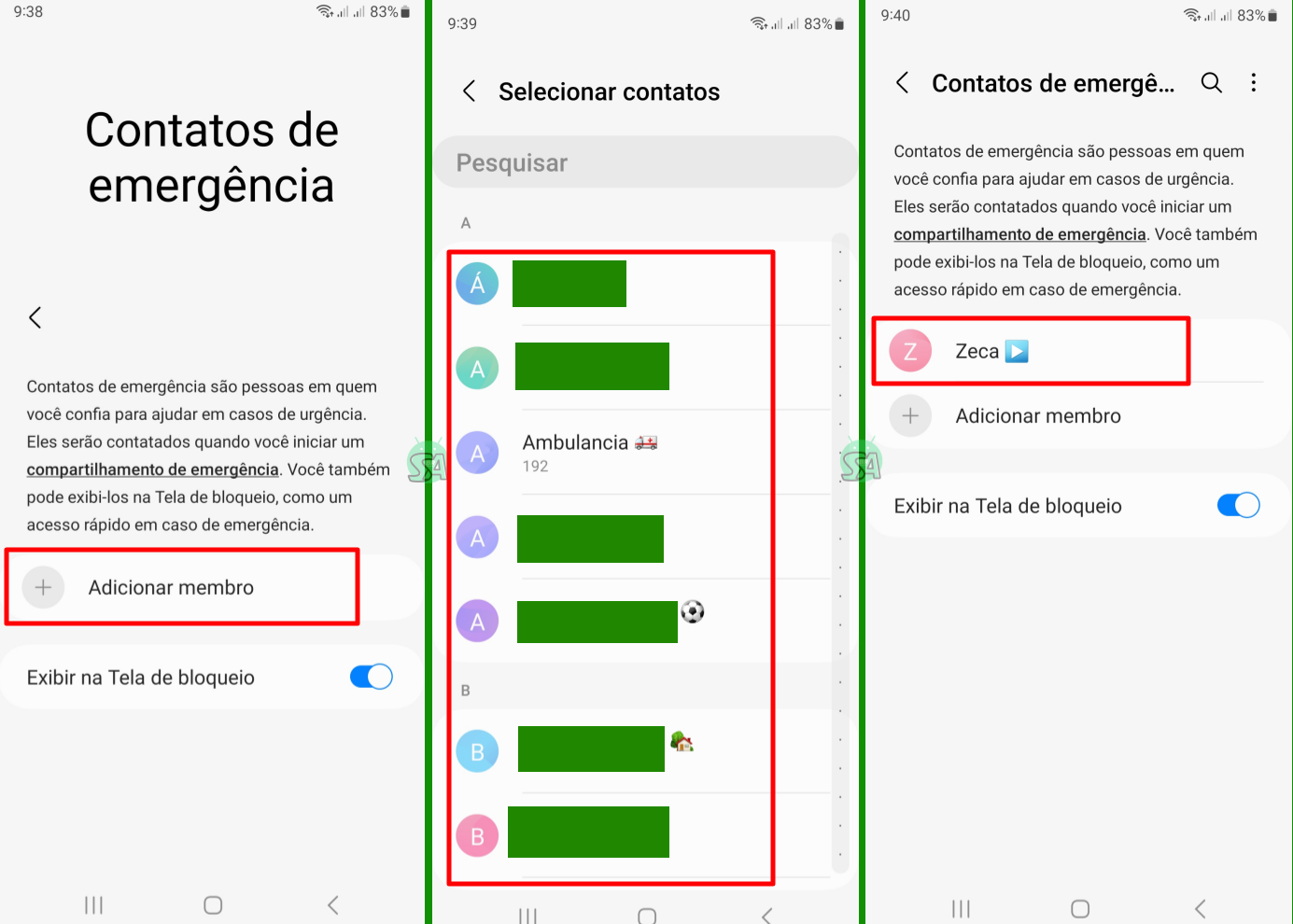 Como adicionar informações de emergência ao seu telefone Android