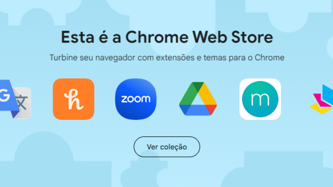 Google Web Store mostra um redesenho moderno