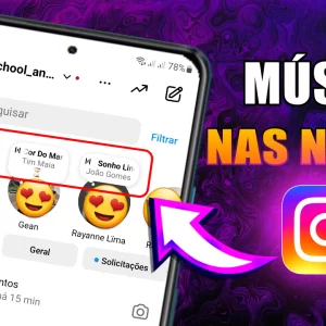 Como colocar música nas Notas do Instagram nova função