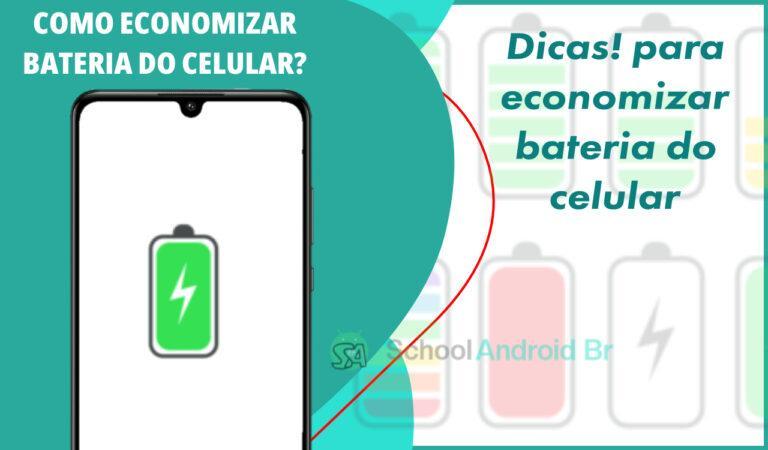 Como economizar bateria do celular