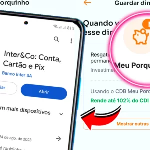 Banco Inter função Meu Porquinho ative agora