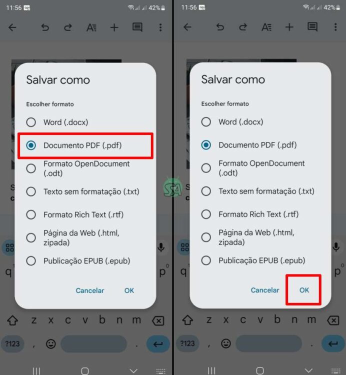 como converter imagem em PDF no Android