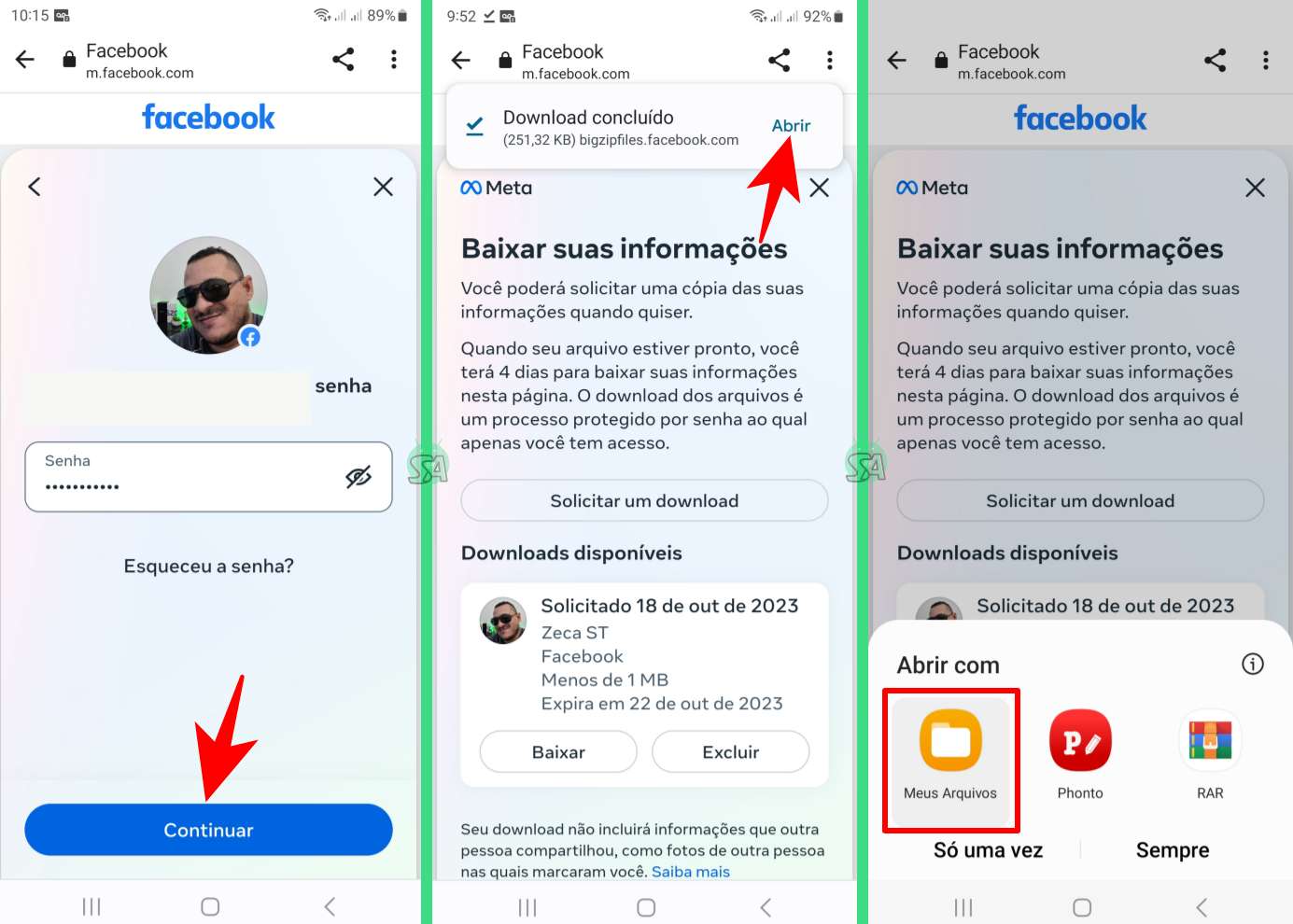 Como recuperar mensagens apagadas do messenger