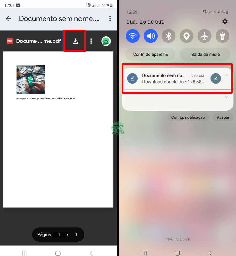 como converter imagem em PDF no Android