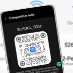 compartilhar wi-fi via qr code no Android
